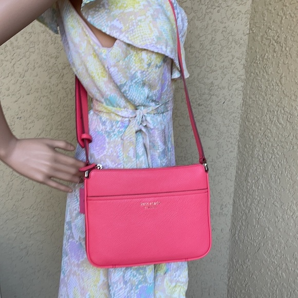 Kate Spade run around medium crossbody peachmelba NWT - Picture 8 of 16